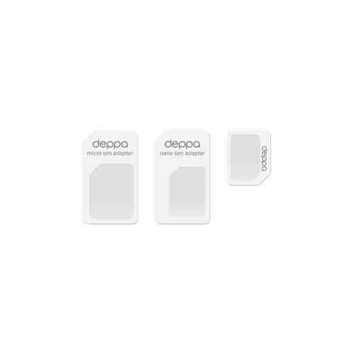 Адаптер Deppa Nano & Micro SIM 3 в 1 арт. 108074