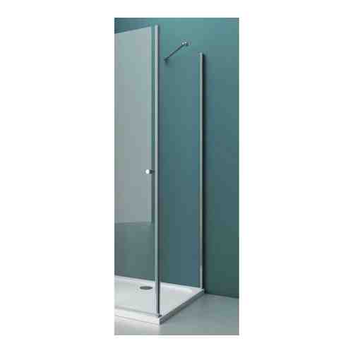 Боковая стенка BelBagno Albano, Etna, Kraft 30х195 прозрачная, хром (AEK-30-FIX-C-Cr)