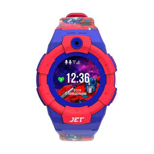 Часы-телефон JET Kid Optimus Prime детские, красно-синие арт. 118208