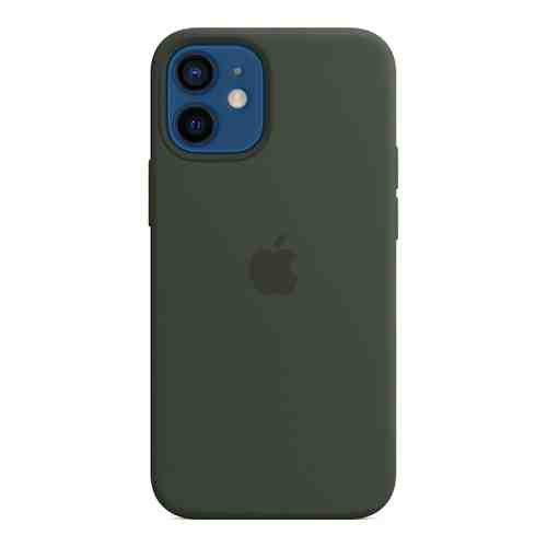 Чехол-крышка Apple MHKR3ZE/A MagSafe для iPhone 12 mini, силикон, зеленый арт. 136298