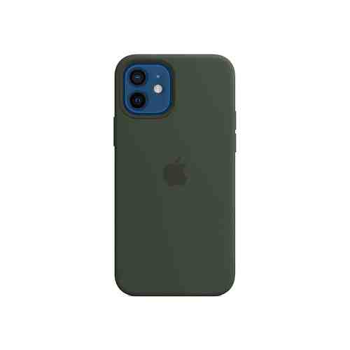 Чехол-крышка Apple MHL33ZE/A MagSafe для iPhone 12 / 12 Pro, силикон, зеленый арт. 136308