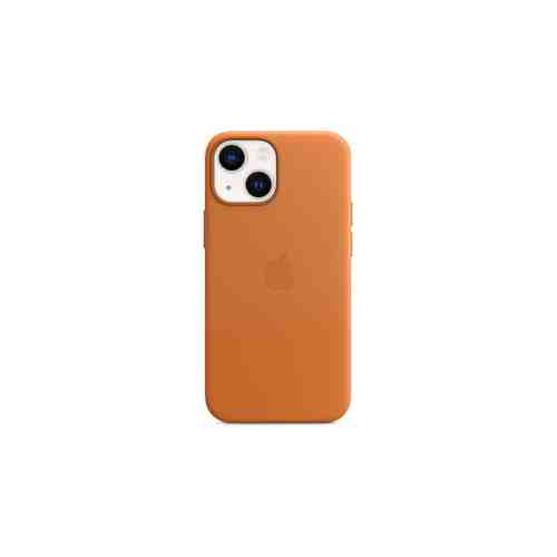 Чехол-крышка Apple MM0D3ZE/A MagSafe для iPhone 13 mini, кожа, золотистая охра арт. 151244