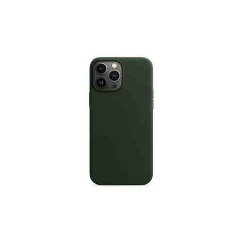 Чехол-крышка Apple MM1Q3ZE/A MagSafe для iPhone 13 Pro Max, кожа, зеленая секвойя арт. 151251