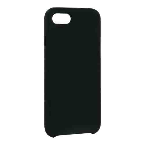 Чехол-крышка Deppa для Apple iPhone SE (2020) 7/8 Liquid Silicone, силикон, черный арт. 134059