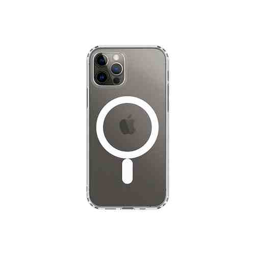 Чехол-крышка Deppa Gel MagSafe для iPhone 12 / 12 Pro, термополиуретан, прозрачный арт. 146460