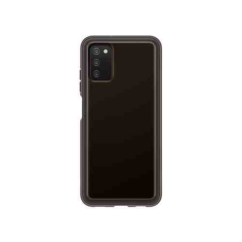 Чехол-крышка Samsung EF-QA037TBEGRU для A03s, термополиуретан, черный арт. 146604