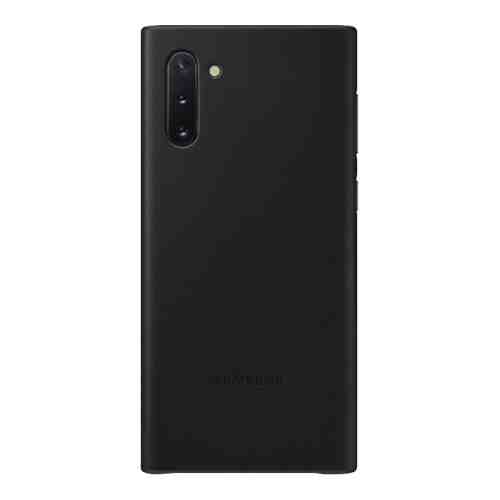 Чехол-крышка Samsung VN970LBEGRU Leather Cover для Galaxy Note10, кожа, черный арт. 117275