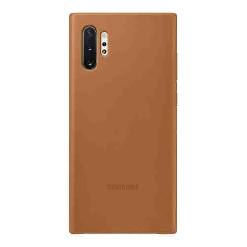 Чехол-крышка Samsung VN975LAEGRU Leather Cover для Galaxy Note10+, кожа, бежевый арт. 117281