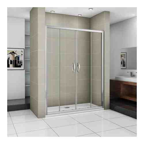 Душевая дверь Good Door Infinity WTW-TD 190х185 прозрачная, хром (WTW-TD-190-C-CH)