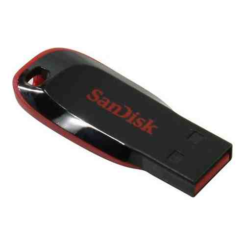 Флеш-диск Sandisk 128Gb Cruzer Blade black USB2.0 (SDCZ50-128G-B35)