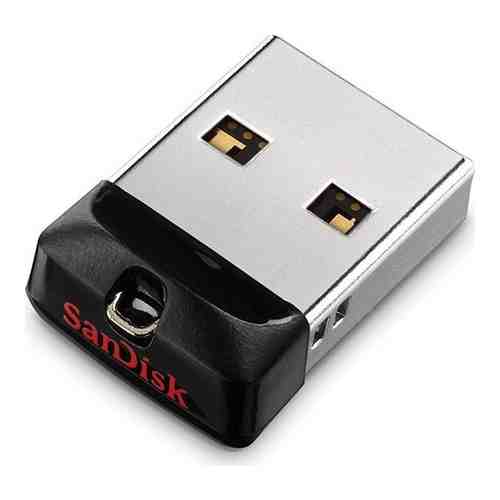 Флеш-диск Sandisk 64Gb Cruzer Fit SDCZ33-064G-G35 USB2.0 черный