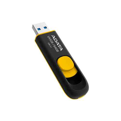 Флеш-накопитель ADATA 64Gb USB3.2 AUV128-64G-RBY арт. 128419