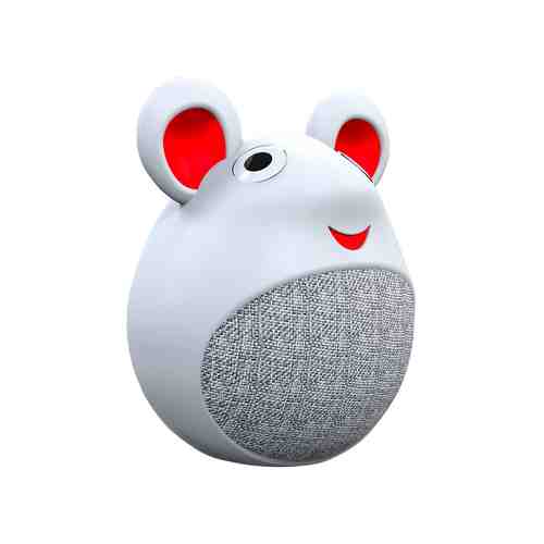 Колонка портативная InterStep Little Mouse, белая арт. 126588