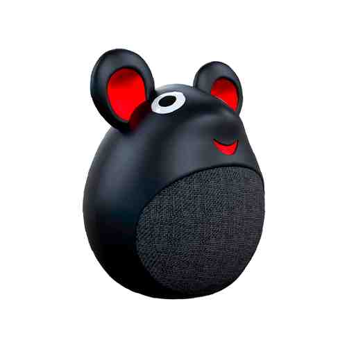 Колонка портативная InterStep Little Mouse, черная арт. 126589
