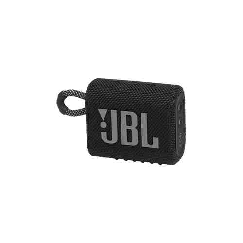 Колонка портативная JBL GO 3, черная арт. 136455