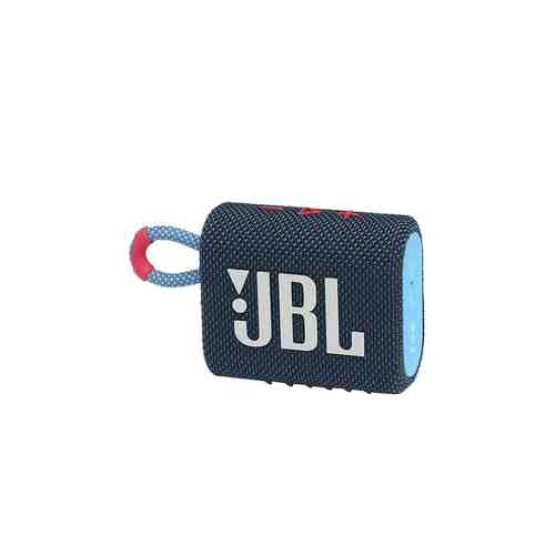 Колонка портативная JBL GO 3, сине-розовая арт. 154085