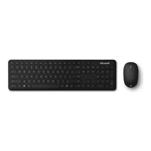Комплект клавиатура и мышь Microsoft Bluetooth Desktop For Business клав-черный мышь-черный беспроводная BT slim