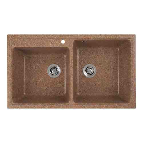 Кухонная мойка GreenStone GRS-85k-307 терракот