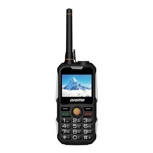 Мобильный телефон Digma A230WT 2G Linx 4Gb 32Mb черный моноблок 2Sim 2.31'' 240x320 GSM900/1800 Ptotect MP3 FM microSD max8Gb