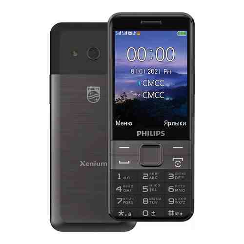 Мобильный телефон Philips E590 Xenium 64Mb черный (867000176127)