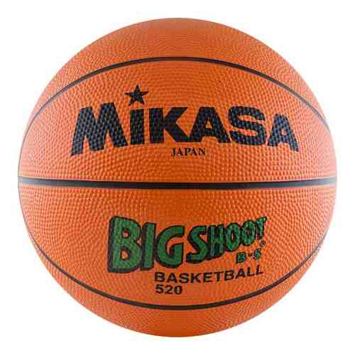 Мяч баскетбольный Mikasa 520 р. 5, резина, оранжево-черный