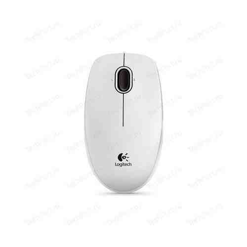 Мышь Logitech B100 White USB (910-003360)