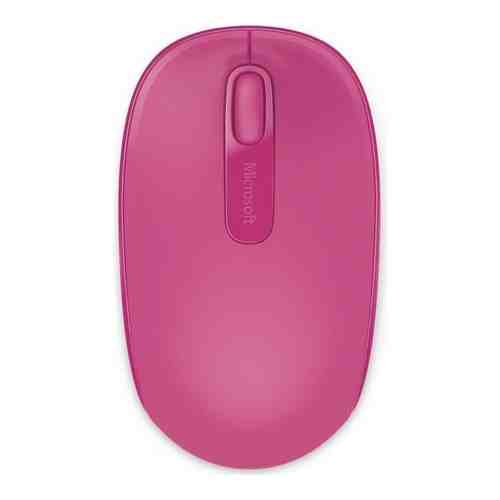 Мышь Microsoft Mobile Mouse 1850 розовый оптическая (1000dpi) беспроводная USB для ноутбука (2but) (U7Z-00065)