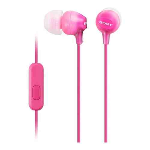 Наушники Sony MDR-EX15AP pink
