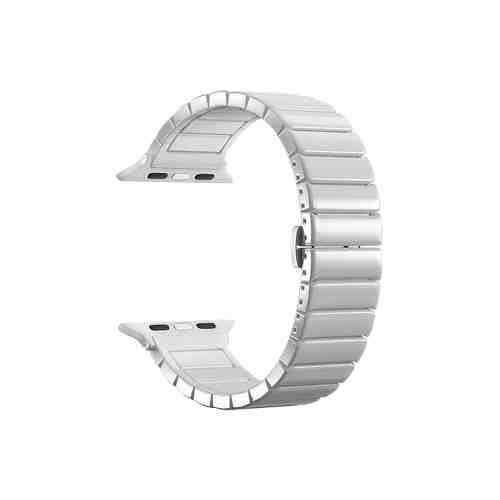 Ремешок Deppa Band Ceramic для Apple Watch 38/40 mm, керамический, белый арт. 136382