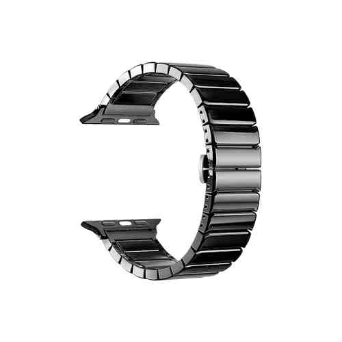 Ремешок Deppa Band Ceramic для Apple Watch 38/40 mm, керамический, черный арт. 136383