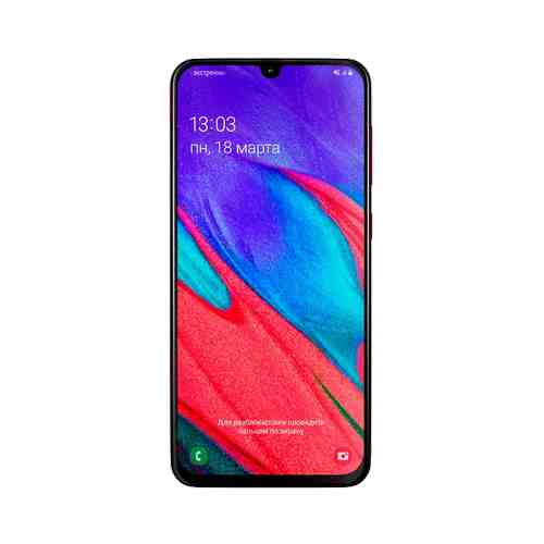 Samsung Galaxy A40 Красный, Б/У, состояние - хорошее арт. 157622