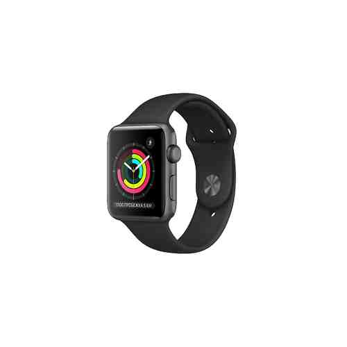 Умные часы Apple Watch Series 3, 42 мм, серый космос арт. 136668