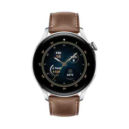 Умные часы HUAWEI Watch 3 LTE 46мм, коричневые арт. 143203