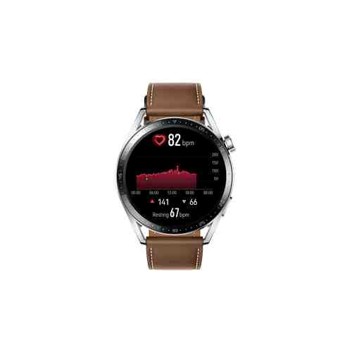 Умные часы HUAWEI Watch GT 3 46mm, коричневые арт. 150109