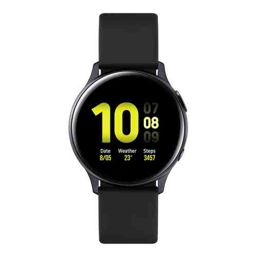 Умные часы Samsung Galaxy Watch Active2, 44mm, алюминий, лакрица арт. 122433