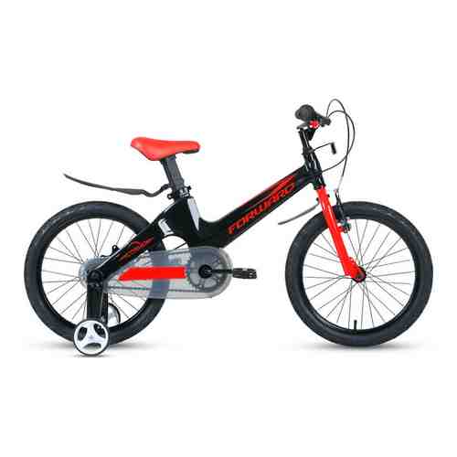 Велосипед Forward COSMO 18 2.0 (2022) черный/красный