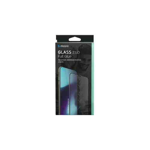 Защитное стекло Deppa для Apple iPhone 12 mini 2.5D Full Glue (черная рамка) арт. 152634