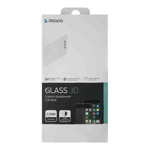Защитное стекло Deppa для Honor 20E/10i 3D Full Glue (черная рамка) арт. 112563
