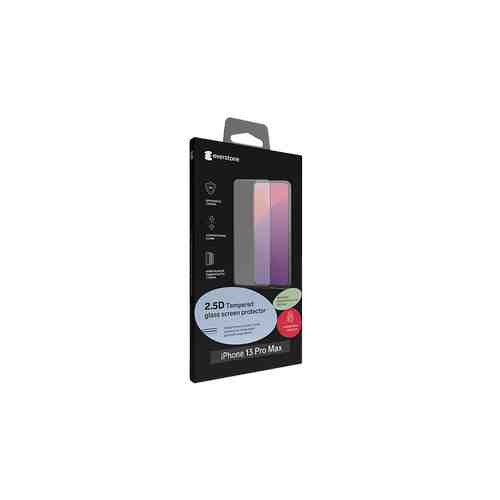 Защитное стекло Everstone для Apple iPhone 13 Pro Max 2.5D Full Glue (черная рамка) арт. 148203