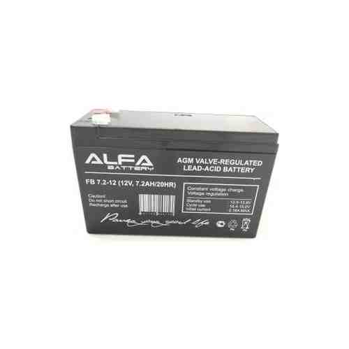 Аккумулятор Alfa Battery 12V 7.2 Ah AB-12-7.2