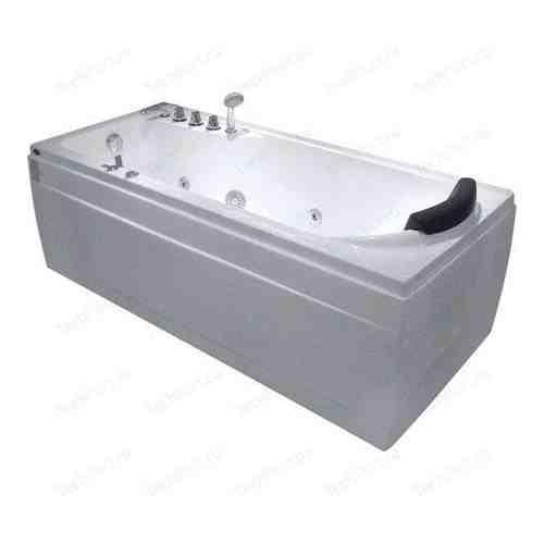 Акриловая ванна Gemy 170х80 с гидромассажем (G9006-1.7 B L)