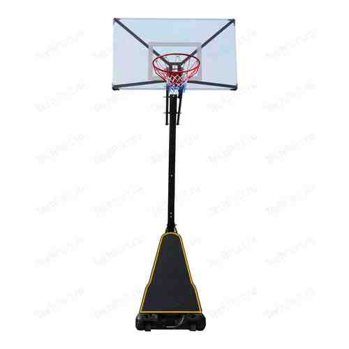 Баскетбольная мобильная стойка DFC STAND54T 136x80 см поликарбонат