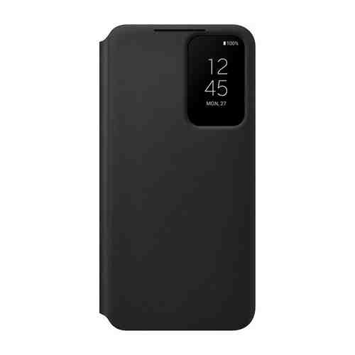 Чехол (флип-кейс) Samsung Galaxy S22 Smart Clear View Cover черный (EF-ZS901CBEGRU) (EF-ZS901CBEGRU)