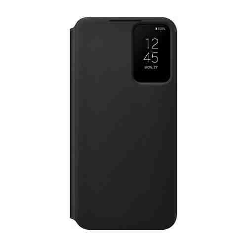 Чехол (флип-кейс) Samsung Galaxy S22+ Smart Clear View Cover черный (EF-ZS906CBEGRU) (EF-ZS906CBEGRU)