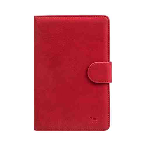 Чехол-книжка RIVACASE 3014 универсальный 8'', кожзам, красный арт. 107703