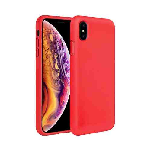 Чехол-крышка Miracase 8812 для iPhone X/XS, полиуретан, красный арт. 107524