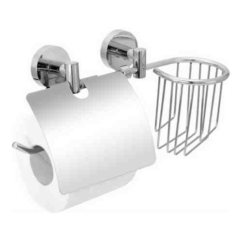 Держатель для туалетной бумаги Fora Long с полкой для освежителя воздуха с двумя крепежами