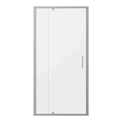 Душевая дверь Bravat Line 100х200 прозрачная, хром (BD100.4112A)