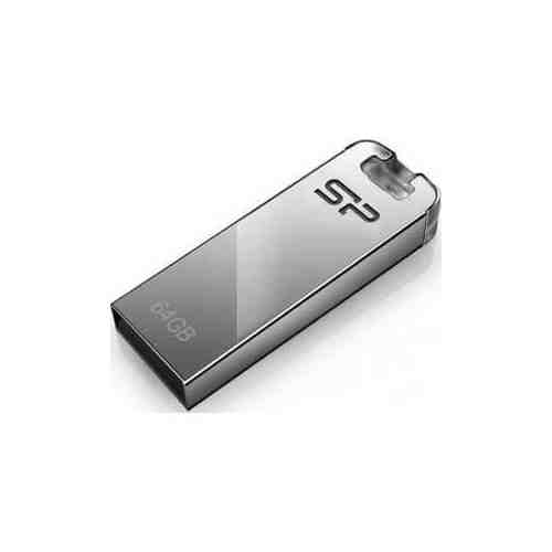 Флеш-диск Silicon Power 64Gb Touch T03 серебристый (SP064GBUF2T03V1F)