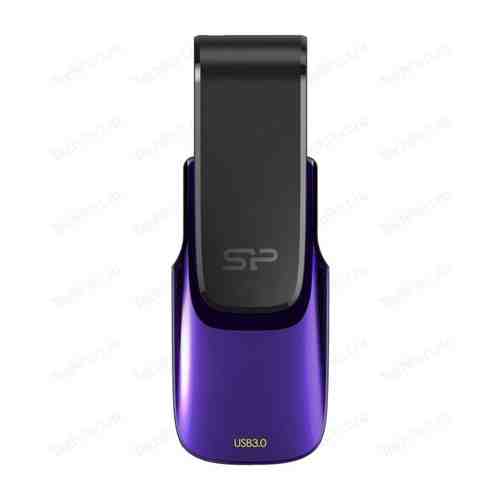 Флеш накопитель Silicon Power 16Gb Blaze B31 USB 3.0 Фиолетовый (SP016GBUF3B31V1U)